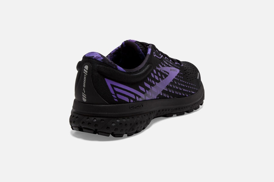 Brooks Running Shoes Mens Black/Purple - Ghost 13 Road - 3896-NVXHU